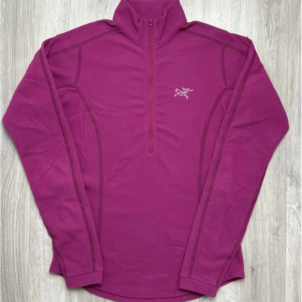Arc'teryx Polartec Activewear fleece 1/4 zip pull over top XS